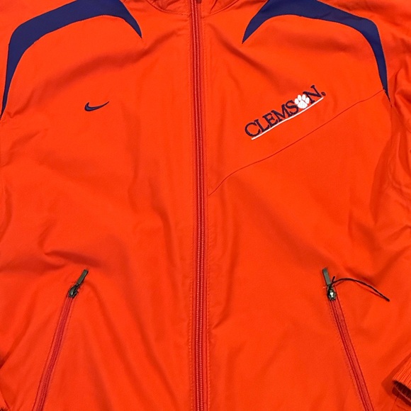 NWOT Nike Clemson Orange Fitstorm Windbreaker Size Small - Picture 4 of 8